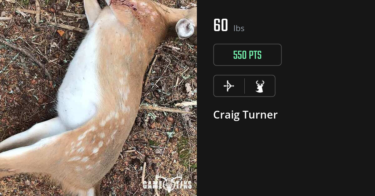 deer harvest by Craig Turner
