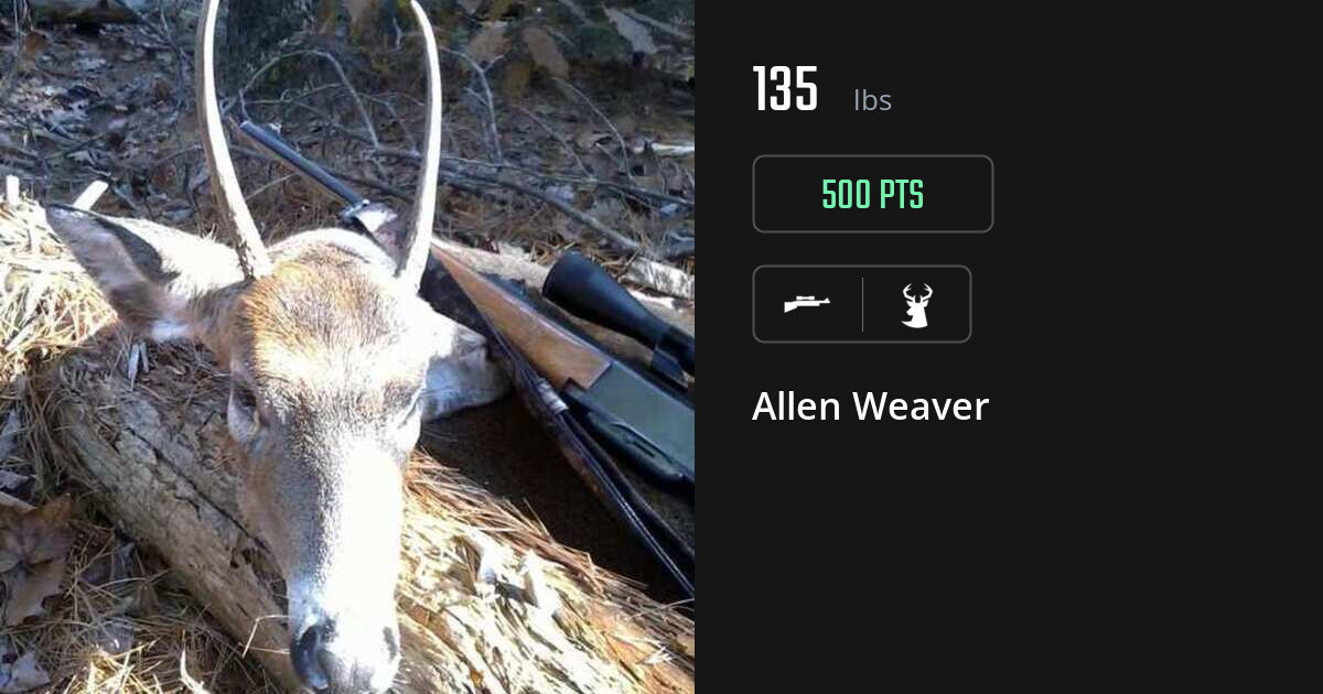 Deer harvest on Gametiks