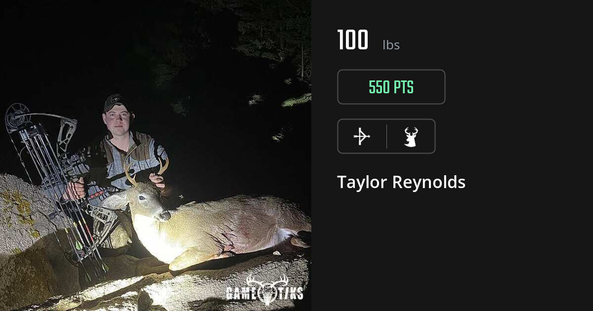 Deer harvest on Gametiks