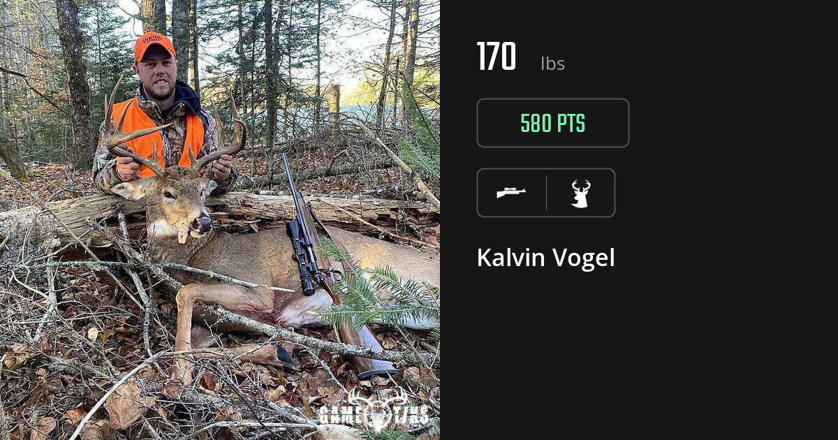 Deer harvest on Gametiks