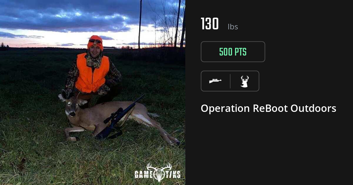 Deer harvest on Gametiks
