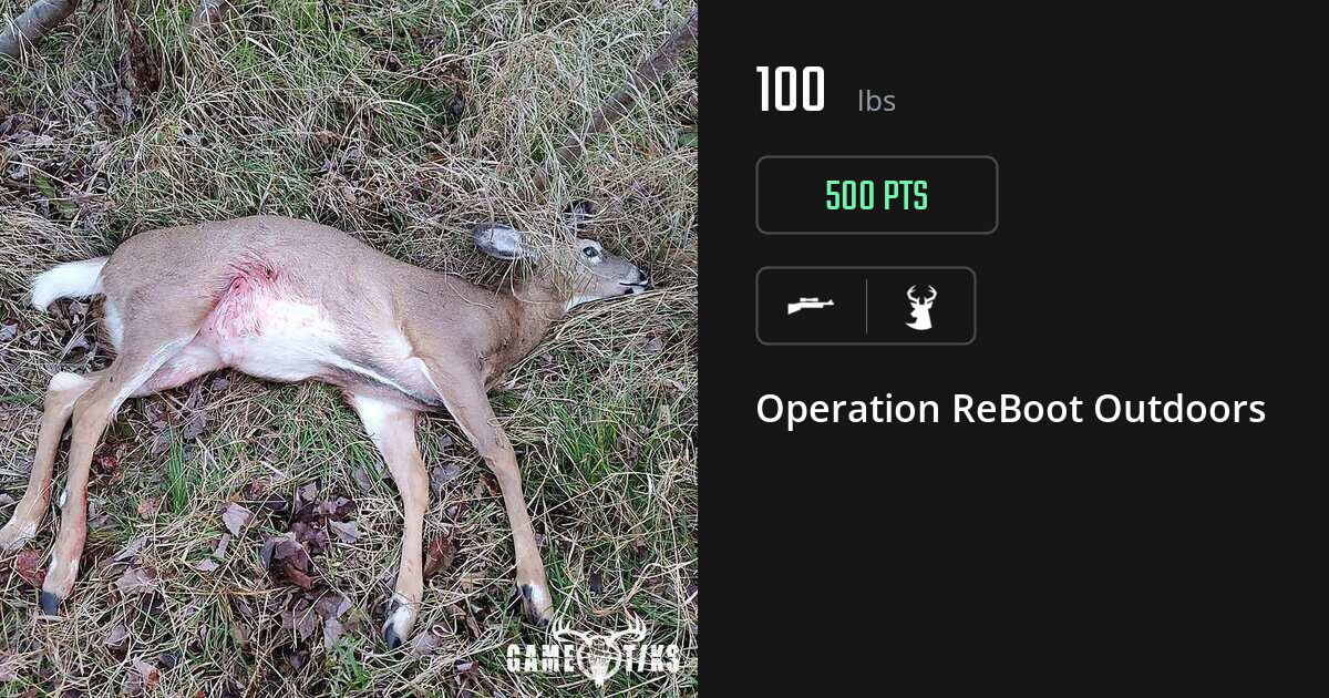 Deer harvest on Gametiks