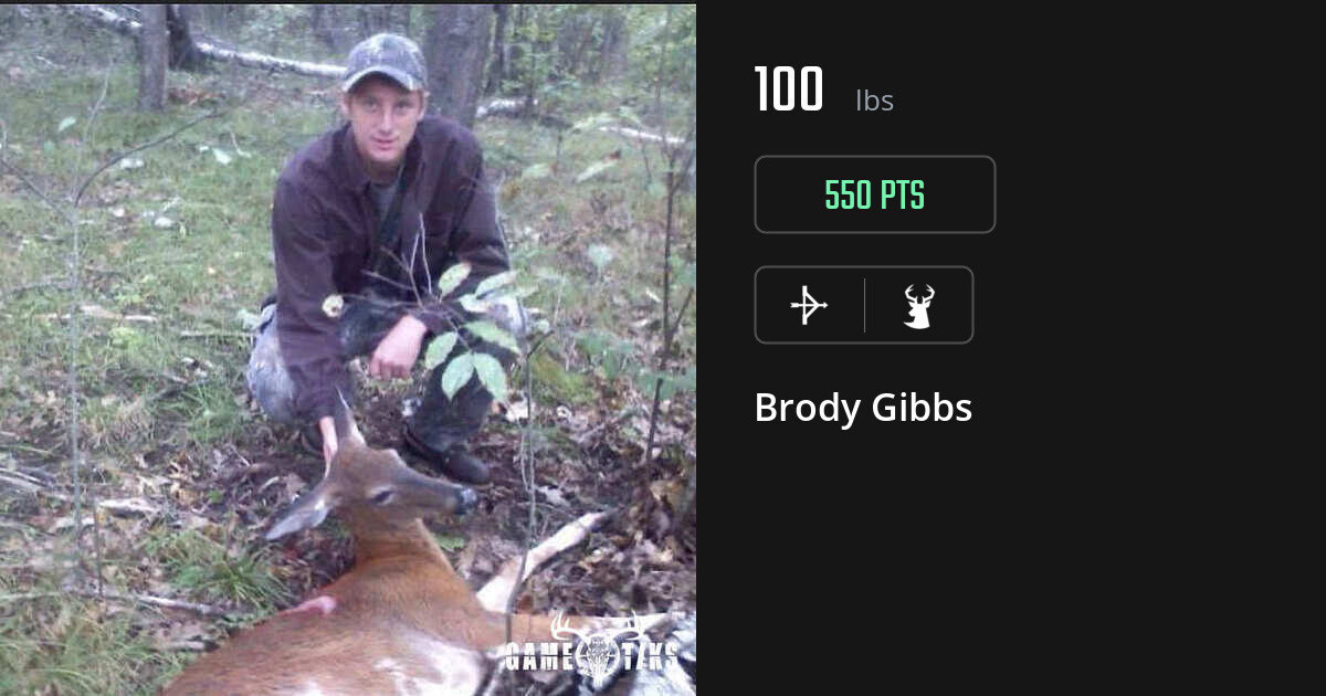 Deer harvest on Gametiks