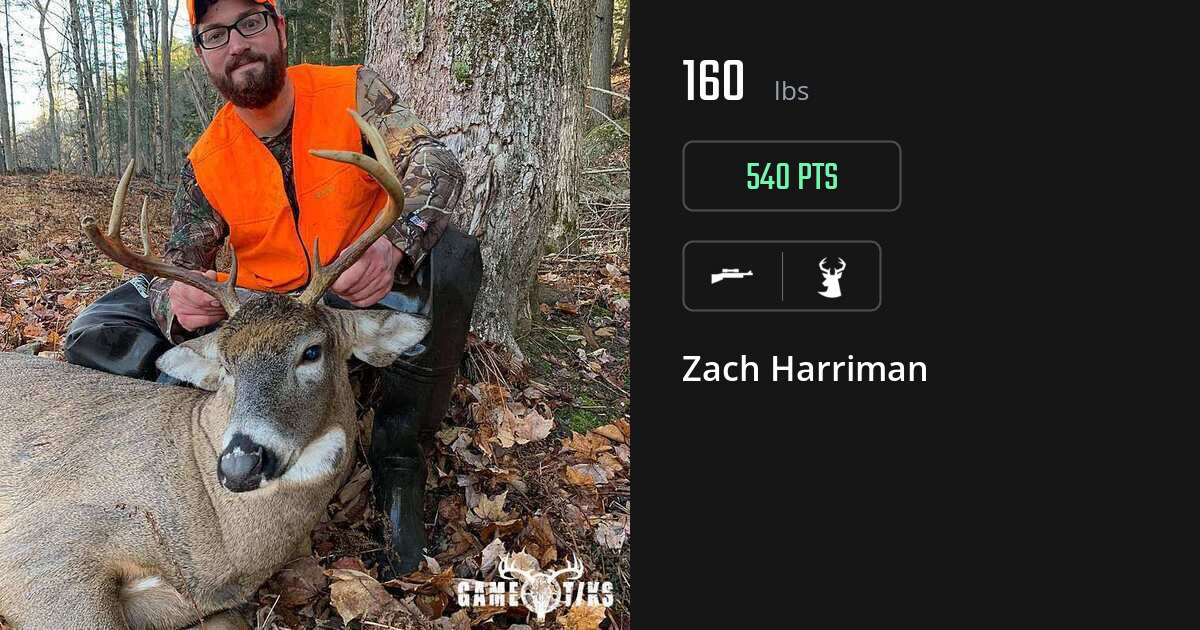 Deer harvest on Gametiks