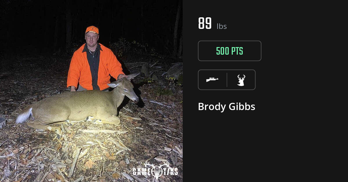 Deer harvest on Gametiks