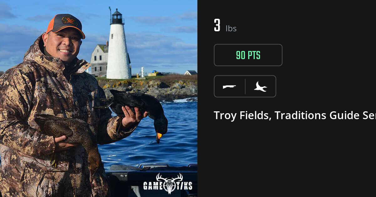Waterfowl harvest on Gametiks