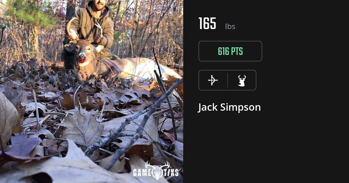 Deer harvest on Gametiks