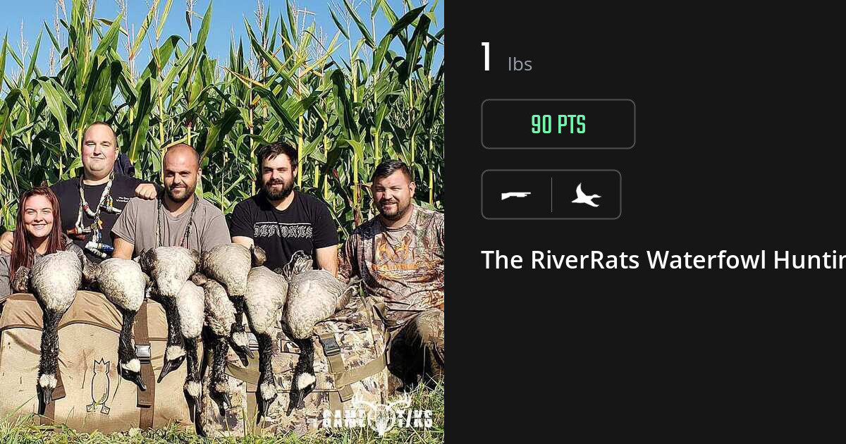 Waterfowl harvest on Gametiks