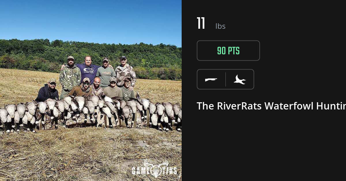 Waterfowl harvest on Gametiks
