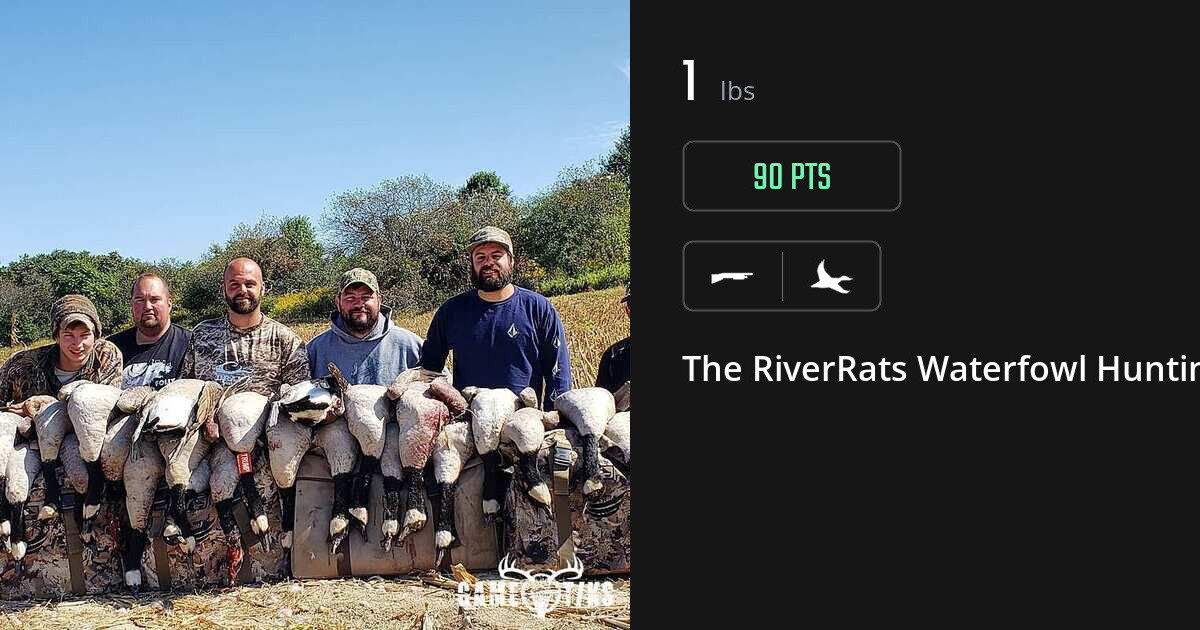 Waterfowl harvest on Gametiks