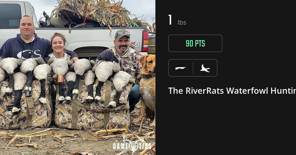 Waterfowl harvest on Gametiks