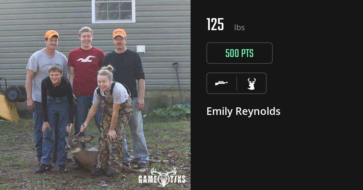 Deer harvest on Gametiks