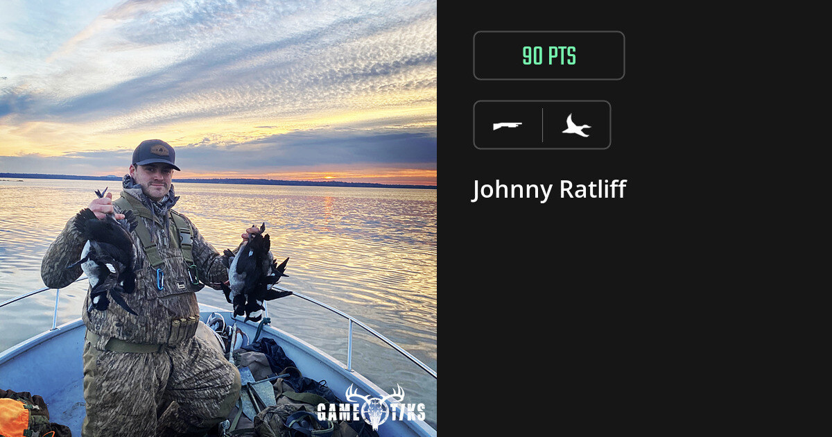 Waterfowl harvest on Gametiks