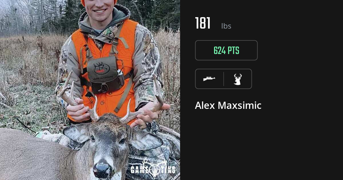 Deer harvest on Gametiks
