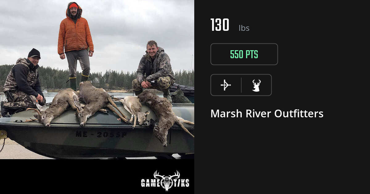 Deer harvest on Gametiks