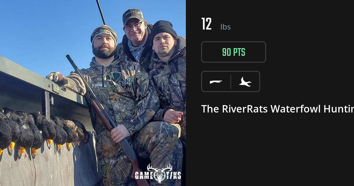 Waterfowl harvest on Gametiks