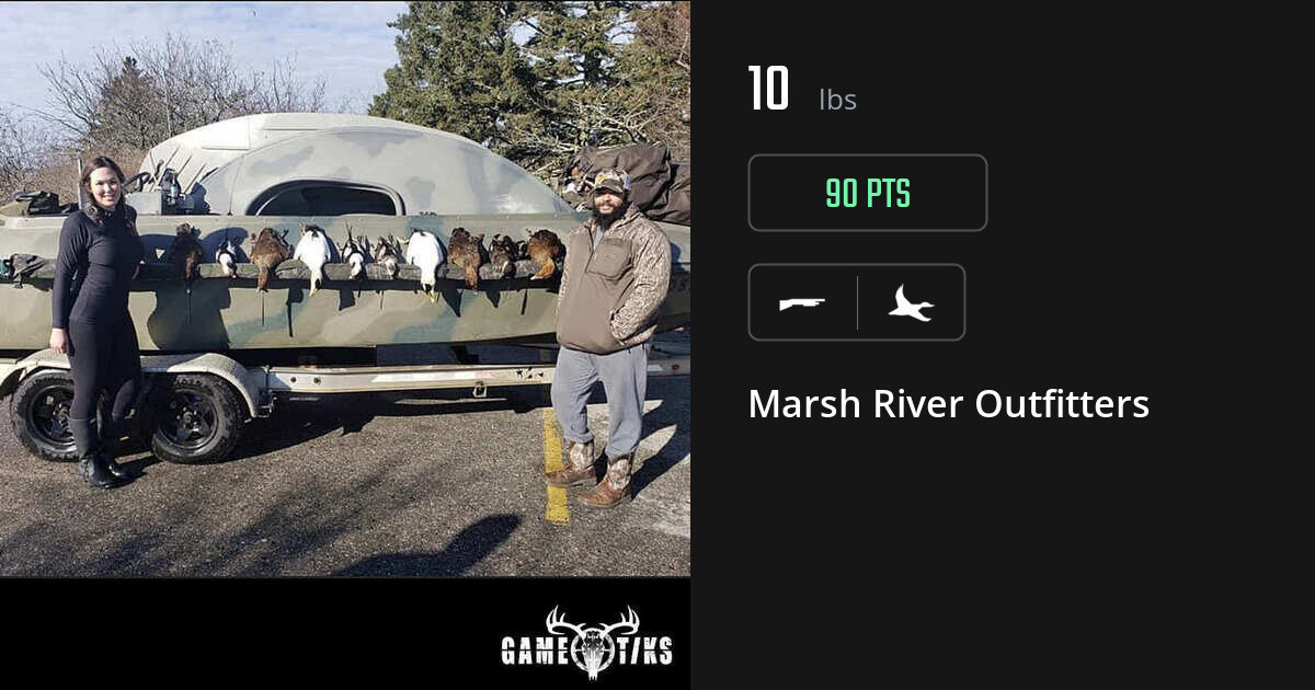 Waterfowl harvest on Gametiks
