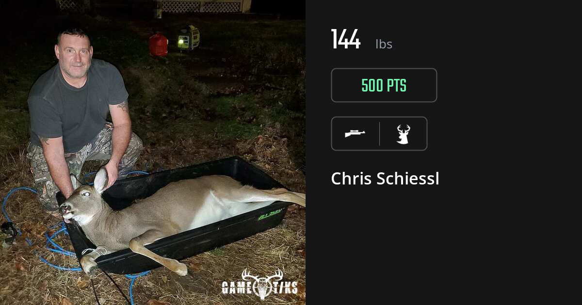 deer harvest by Chris Schiessl
