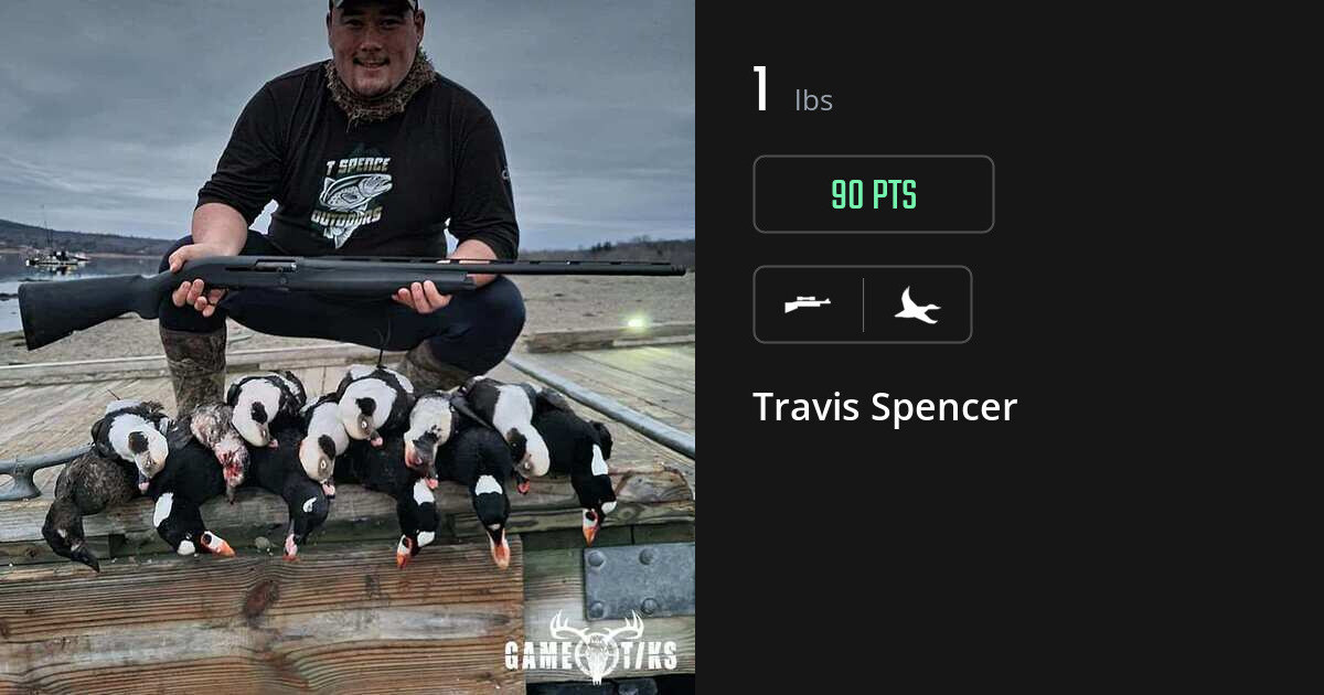 Waterfowl harvest on Gametiks