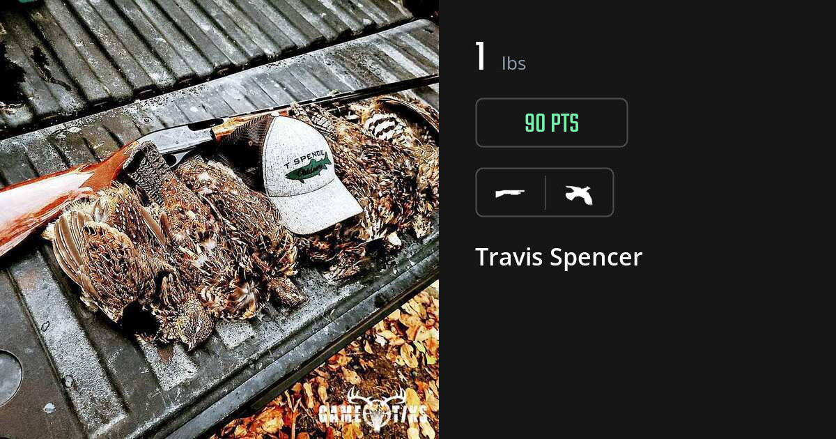 Upland bird harvest on Gametiks