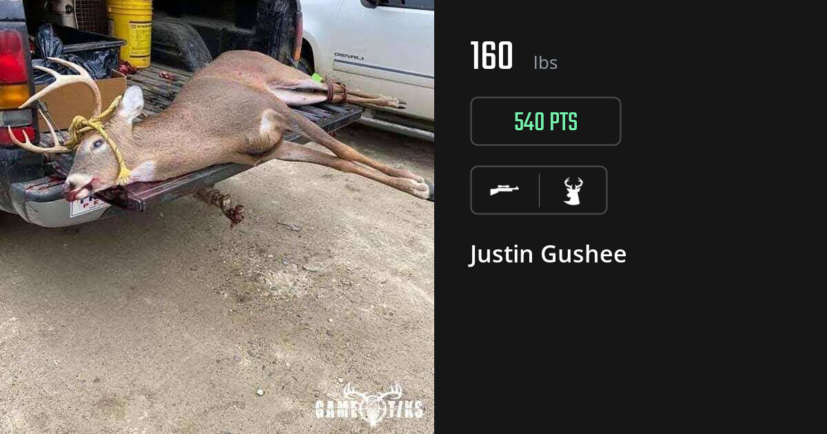 Deer harvest on Gametiks