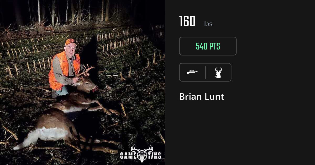 deer harvest by Brian Lunt