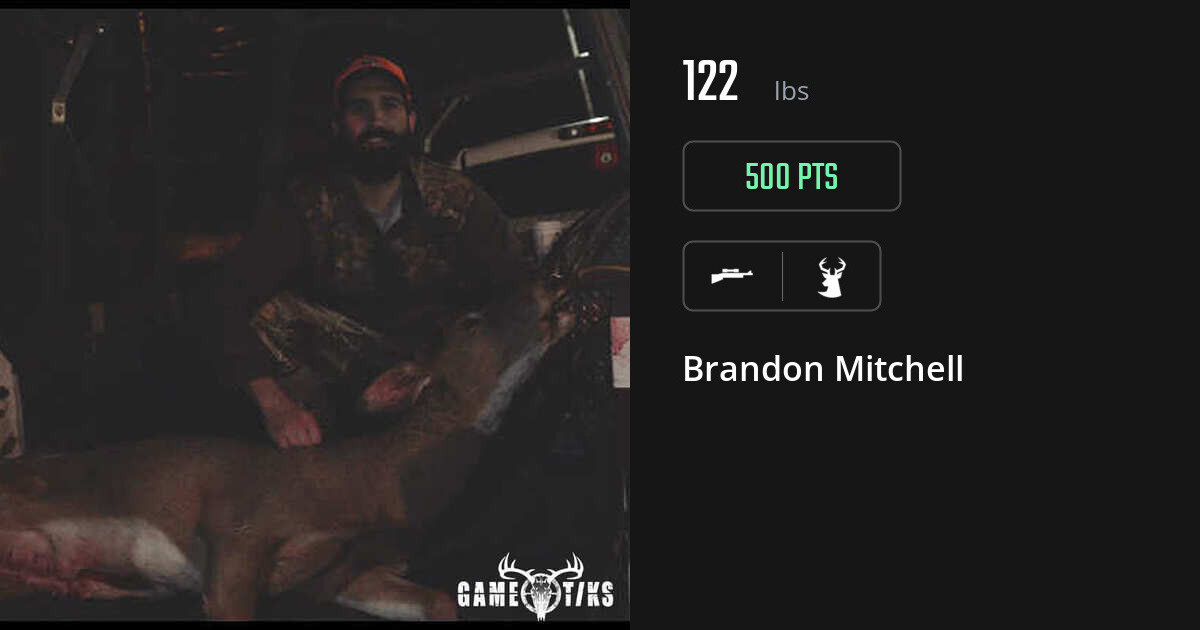 Deer harvest on Gametiks