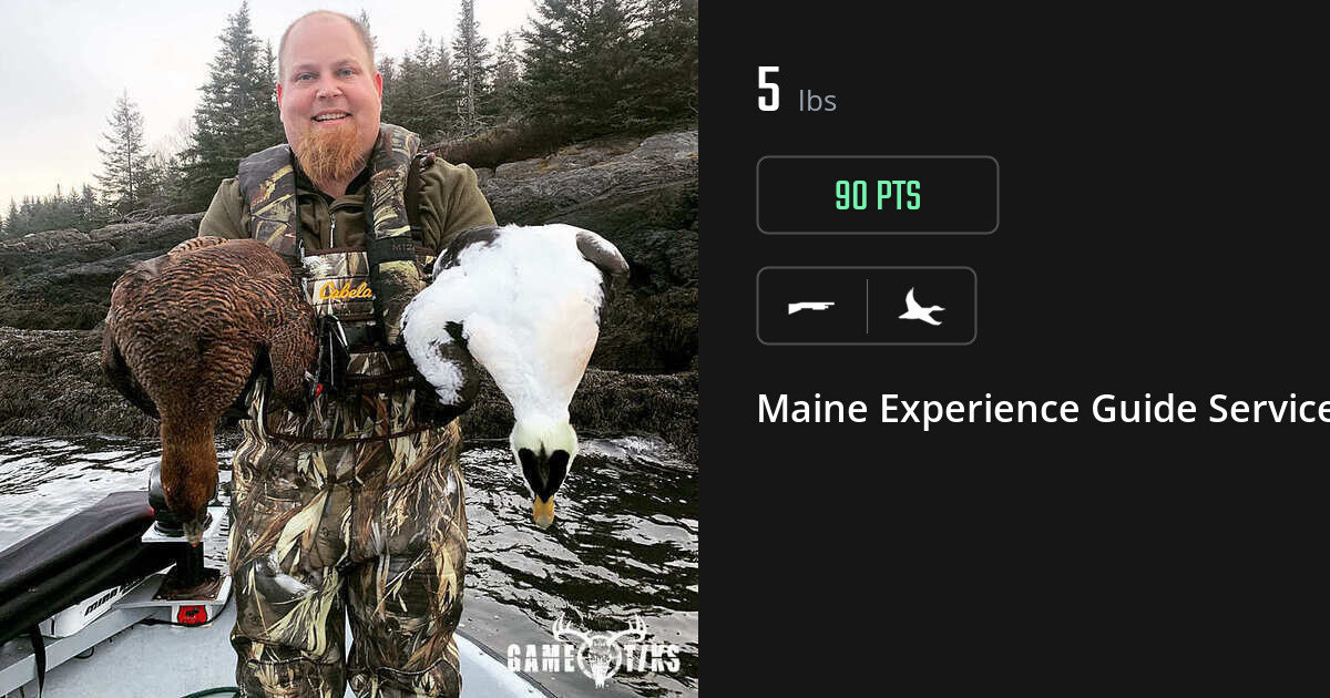 Waterfowl harvest on Gametiks