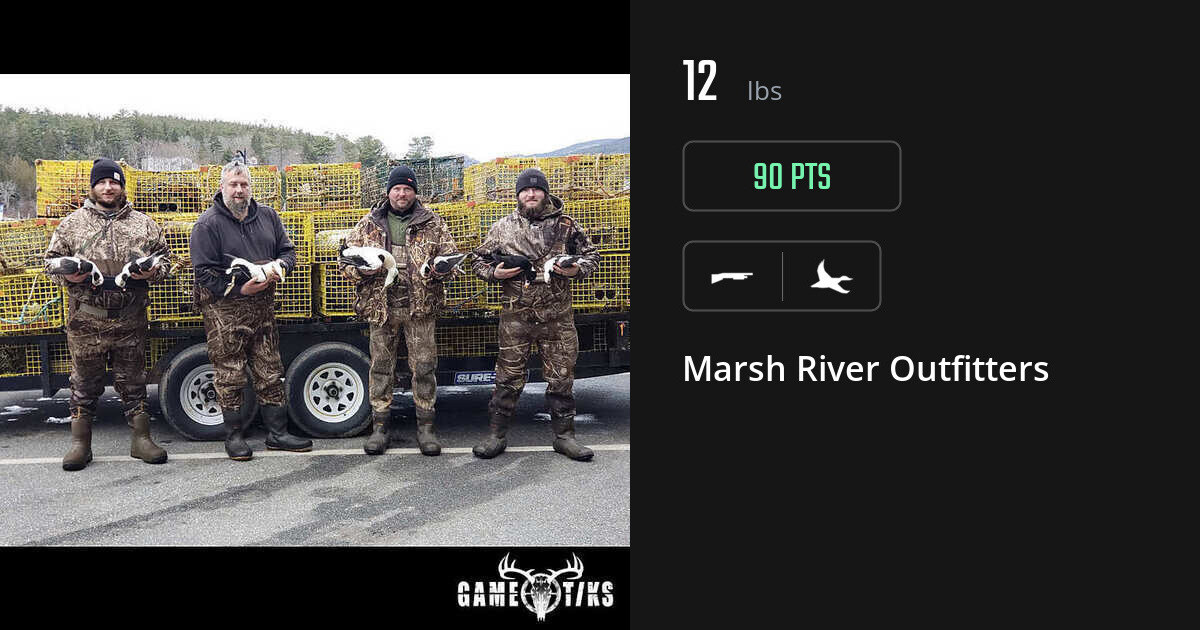Waterfowl harvest on Gametiks