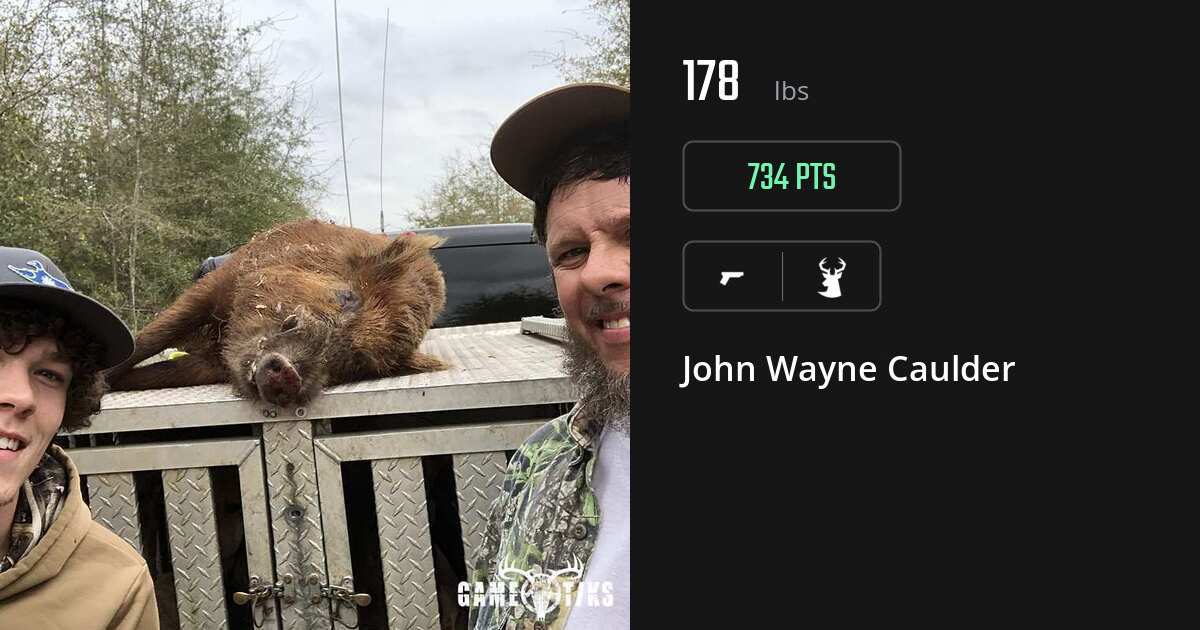 deer harvest by John Wayne Caulder