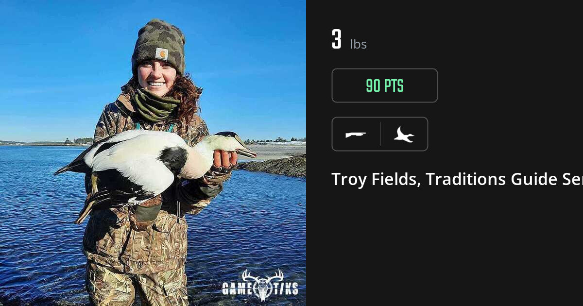 Waterfowl harvest on Gametiks