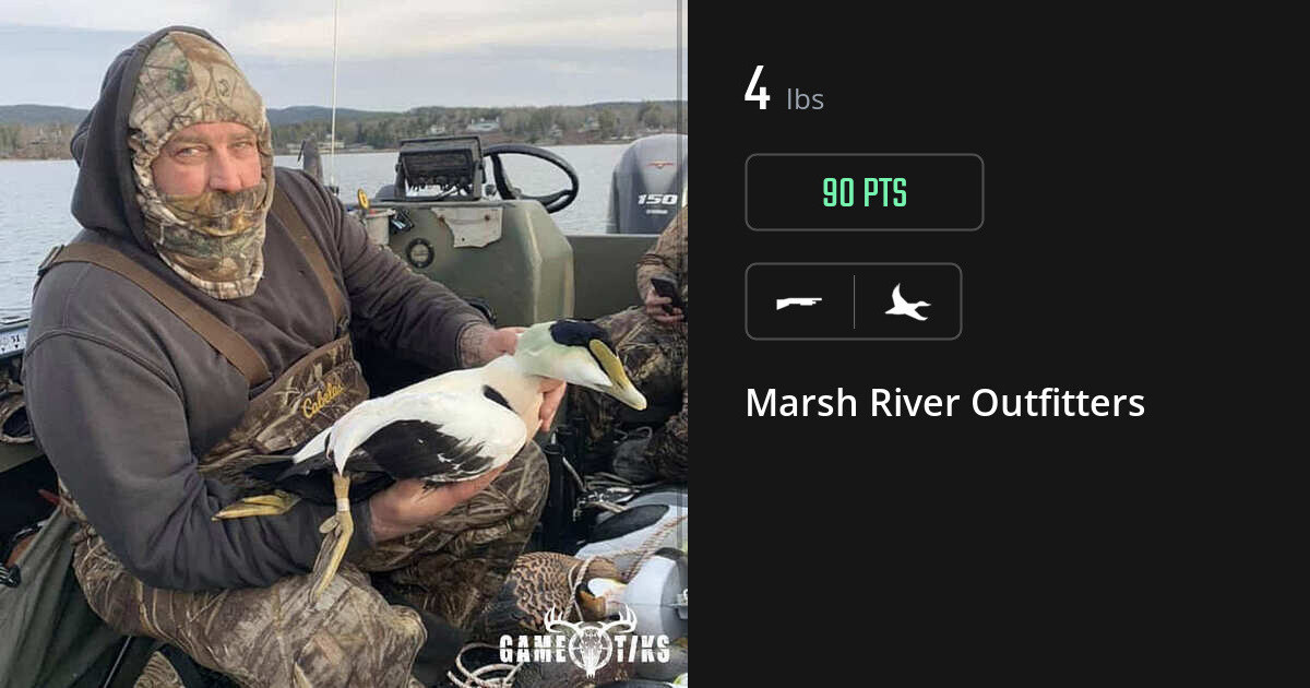 Waterfowl harvest on Gametiks