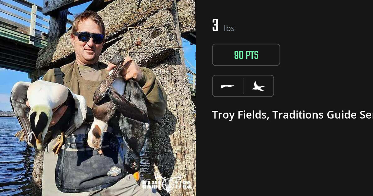 Waterfowl harvest on Gametiks