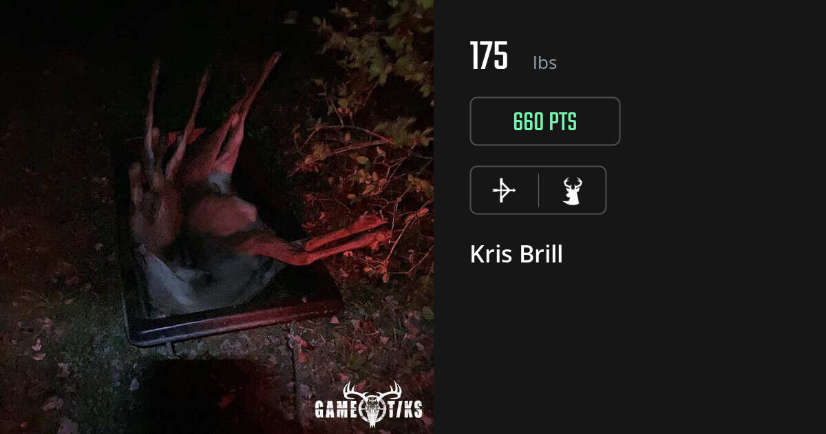 Deer harvest on Gametiks