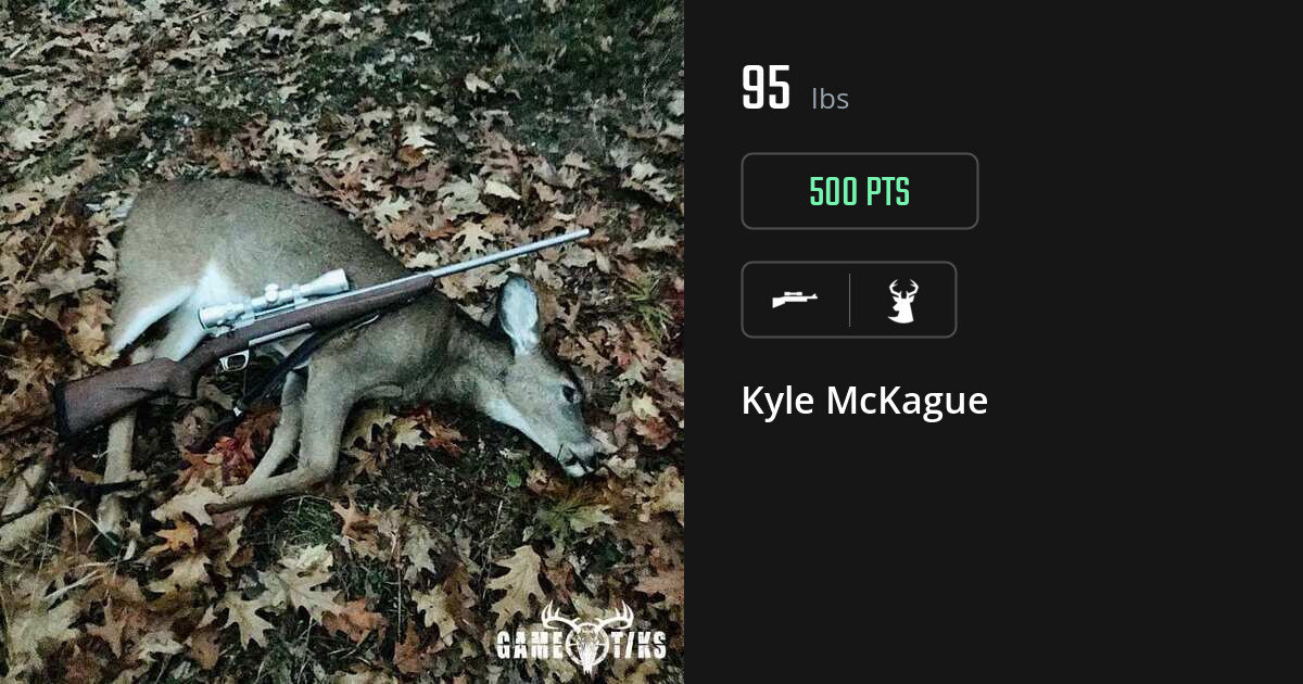 deer harvest by Kyle McKague