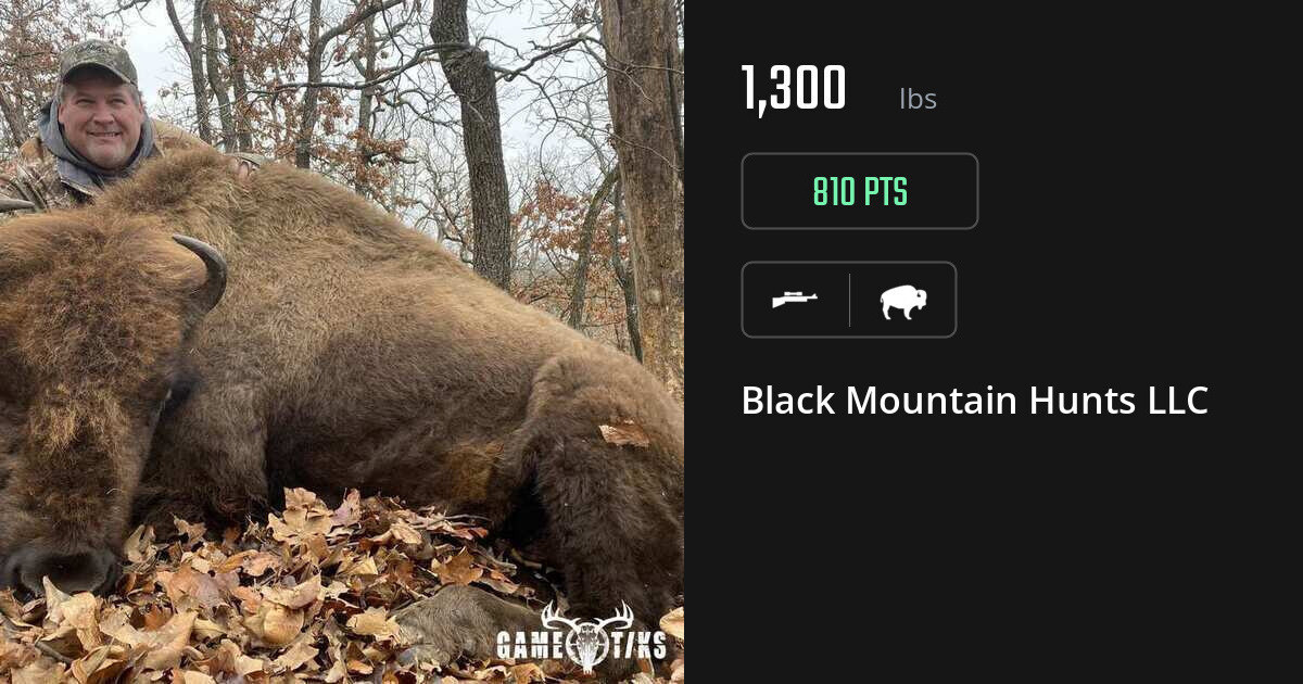 Buffalo harvest on Gametiks