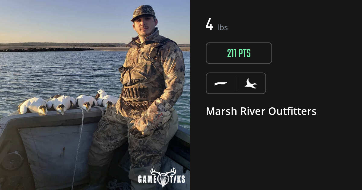 Waterfowl harvest on Gametiks