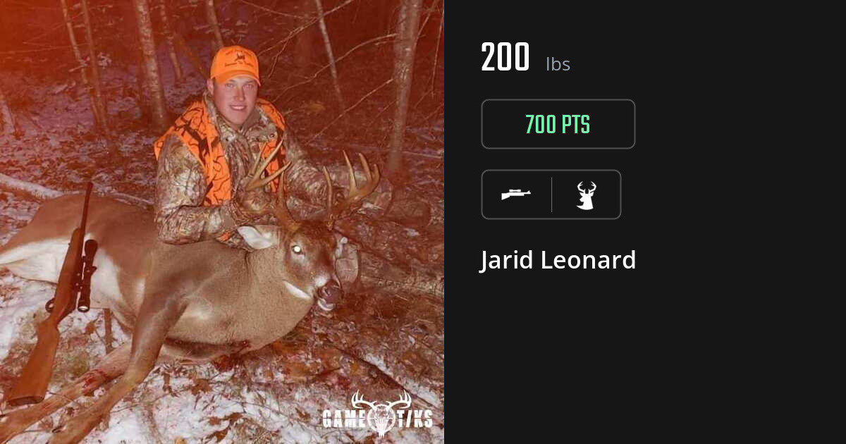 Deer harvest on Gametiks