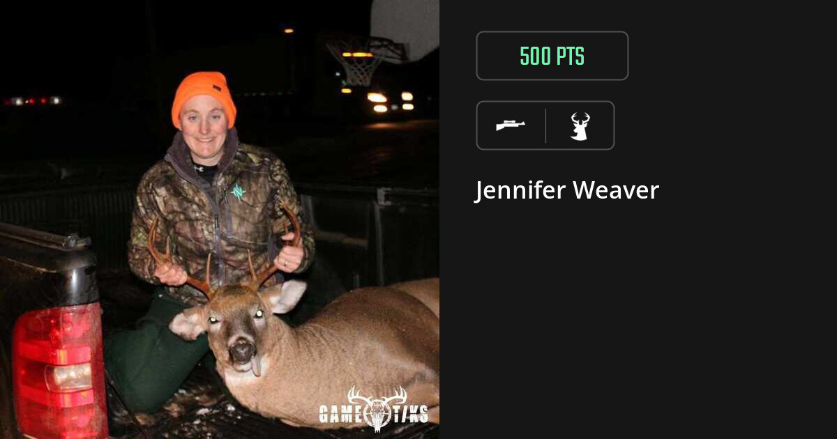 Deer harvest on Gametiks