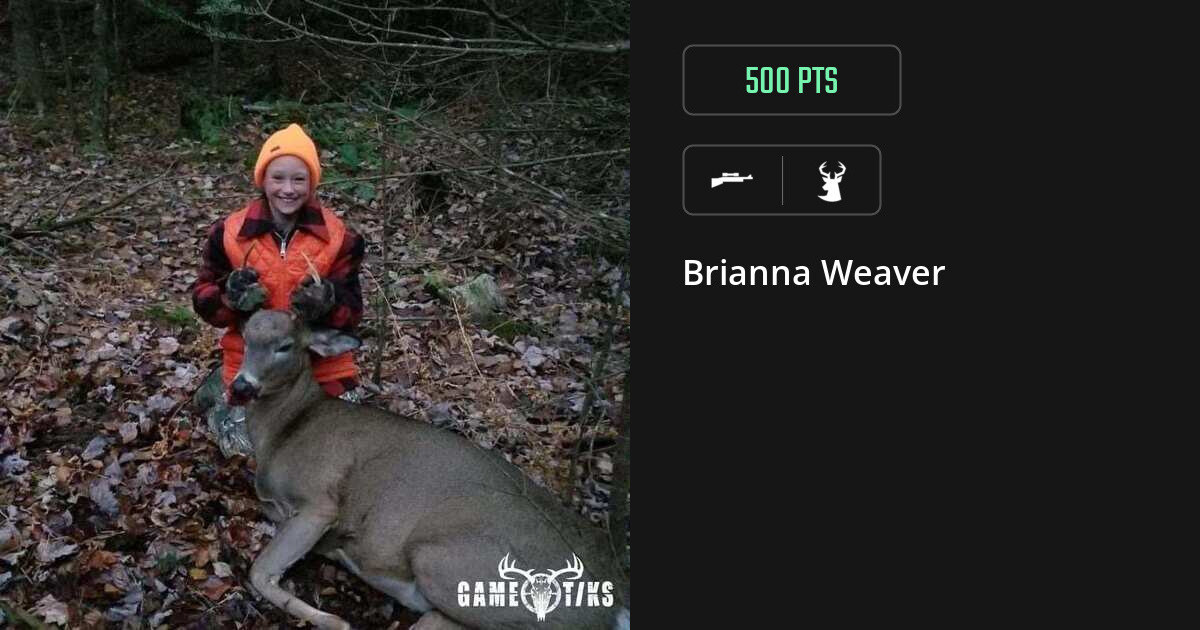deer harvest by Brianna Weaver