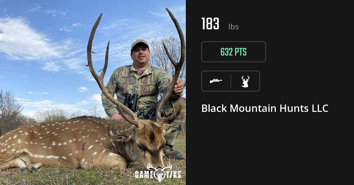 Deer harvest on Gametiks