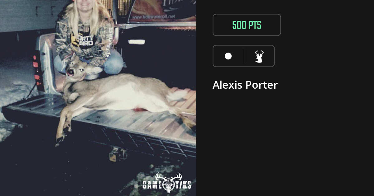 Deer harvest on Gametiks