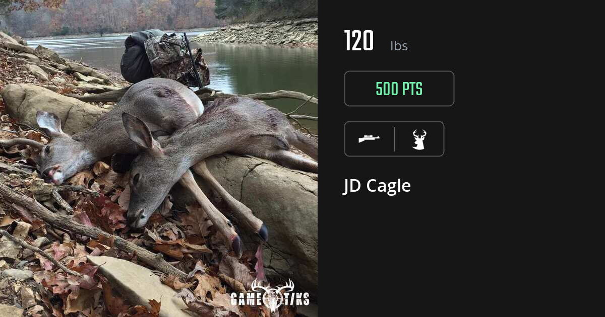 Deer harvest on Gametiks