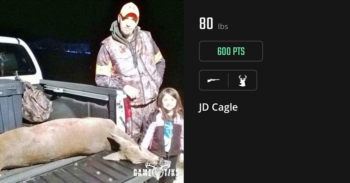 Deer harvest on Gametiks