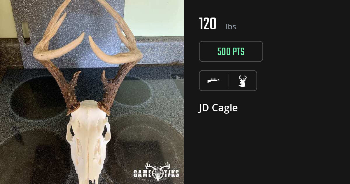 Deer harvest on Gametiks