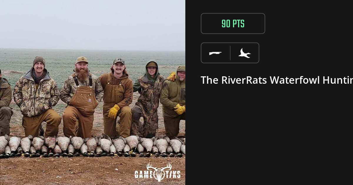 Waterfowl harvest on Gametiks