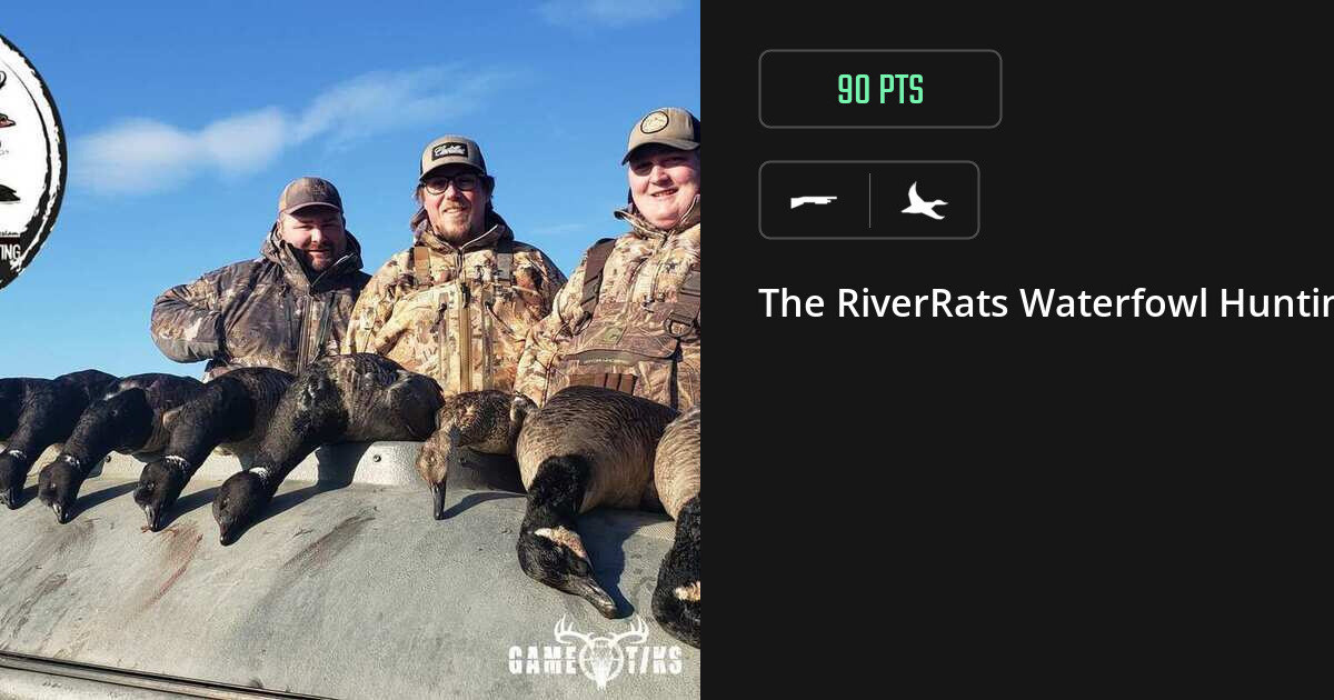 Waterfowl harvest on Gametiks