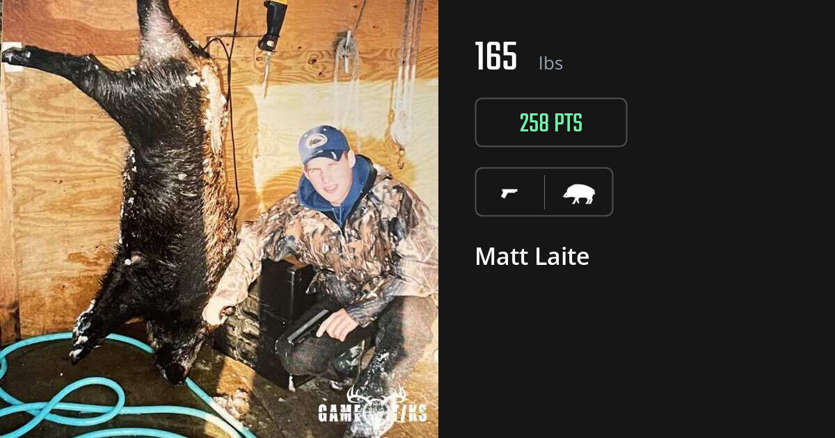 Boar harvest on Gametiks