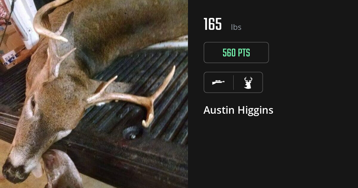 Deer harvest on Gametiks