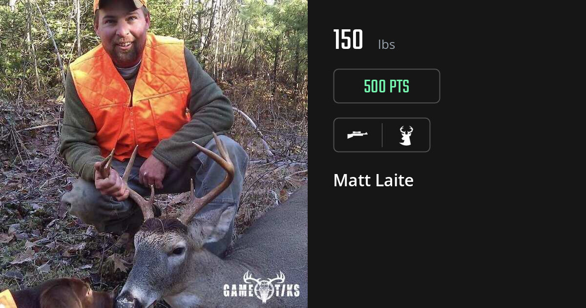 Deer harvest on Gametiks